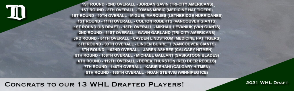 Web header - 2021 WHL Draft