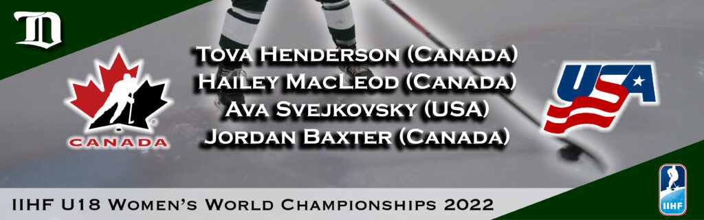 Web header - U18 Team Canada USA