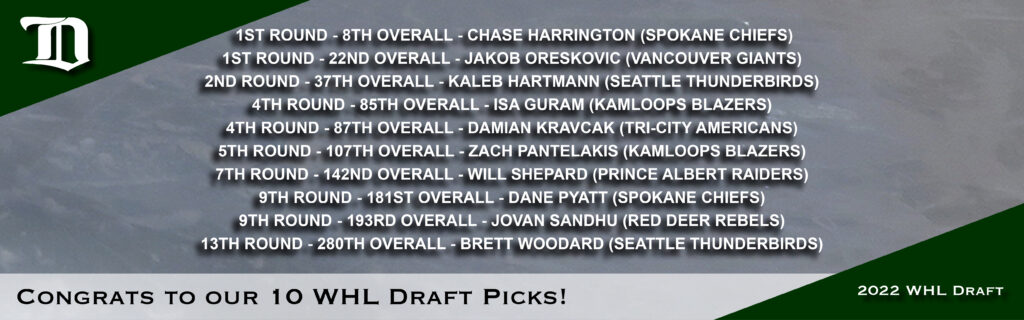 Web header - 2022 WHL Draft